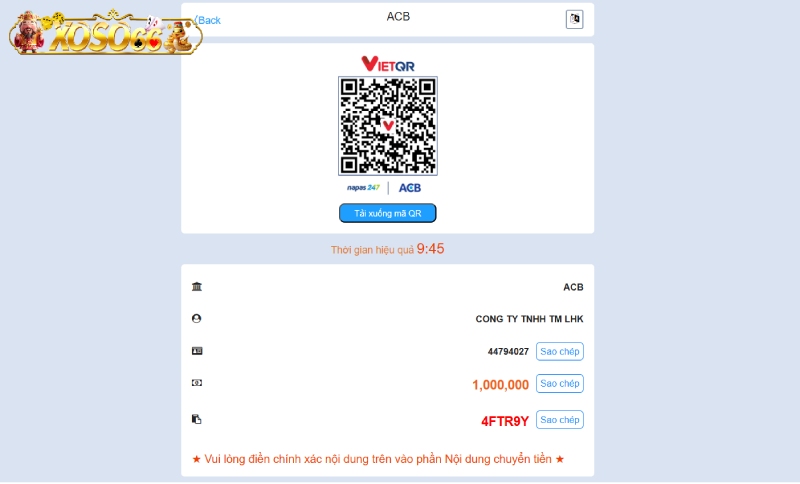 Hướng dẫn bảo mật thông tin khi nạp tiền tại nhà cái